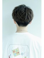 リップス 池袋(LIPPS)&nbsp;爽やかアップバング【 前下がり質感ツーブロック刈り上げ 】