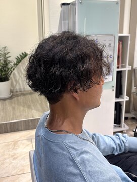 ケンジ 平塚 アネッタ(KENJE annetta) 【パーマ】波巻きスパイラル