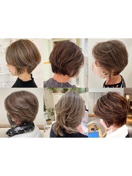 白髪も髪質も、あなたの個性に変えるカラー♪髪質や悩みに寄り添い、年齢を重ねても輝けるスタイルをご提供