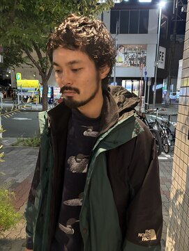 メンズパーマ、ショートパーマ