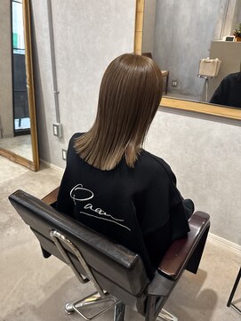 アソビ(Asobi) 【シークレットハイライト】オリーブベージュ