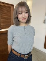 リヴ オオサカ(LIV OSAKA)&nbsp;ミルクティーベージュ/ボブカット/ダブルカラー【梅田】