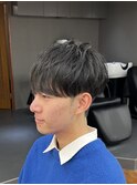 MEN’S/サーフカール/刈り上げセンターパート/表参道駅/青山