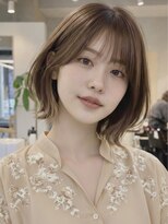 ナナローネス 渋谷(nana loness)&nbsp;レイヤーボブ　レイヤーカット　くびれヘア　ボブ