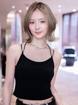 ハバナ 新宿(HAVANA)&nbsp;レイヤーボブ×ミルクティーブラウン/クールショート