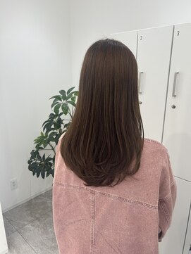グラムヘアー(GLAM HAIR) 酸性ストレート×レイヤーカット