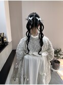 卒業式ヘアアレンジ