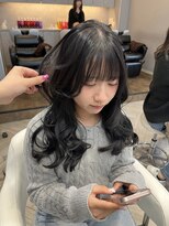 アヴァンス 広島本通店(AVANCE.) 着物ヘア/大人ガーリー/ダークアッシュ/似合わせカット
