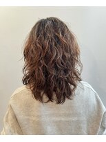 ピュアソウル(Pure Soul) くせ毛は魅力!カーリーガールミディアムレイヤー