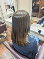 オーガスト ヘア ネイル(AUGUST hair nail)&nbsp;明るい毛先に合わせたカラー
