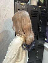 ヴァイス 渋谷店(VAICE)&nbsp;ハイトーンカラー/推しカラー/ミルクティーベージュ