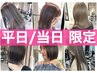 【当日+平日限定】ASAMI/TORA限定全メニュー ¥5%OFF