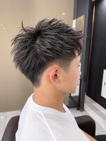 リオリス ヘア サロン(Rioris hair salon)&nbsp;爽やかツーブロック × アップバングショート