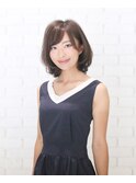 大人可愛い王道ミディ