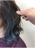 インナー×サファイアブルー