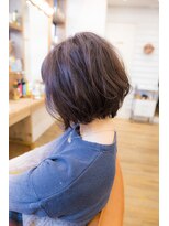 リル(Lilou)&nbsp;【Lilou】ナチュラルボブ　くせを活かすショートスタイル