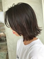 ナイーブヘアデザイン(NAiVE HAIR DESIGN)&nbsp;【NAiVE hair】外ハネ切りっぱなしBOB