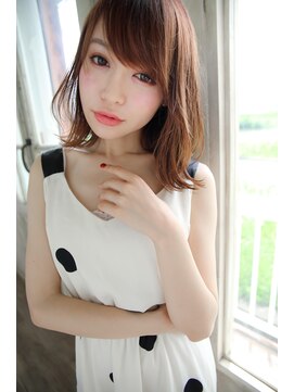 クロレ(CLORE) 大人ナチュラル外はねフェミニンボブ