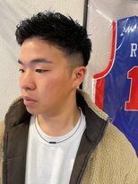 ショートヘアパーマ