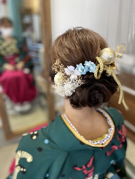 そうろと 卒業式ヘアセット