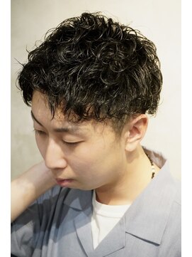 バーバー ヤマミチ(BARBER YAMAMICHI) 【マッシュ】自由自在 気分に合わせてセットできる気分パーマ