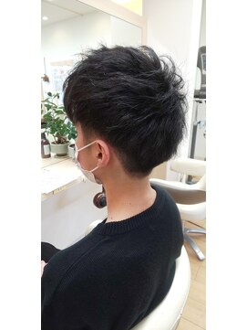 アメイジングヘアー 中沢店(AMAZING HAIR) 【AMAZING HAIR 中沢店/村山】ツーブロックショート/短髪/爽やか