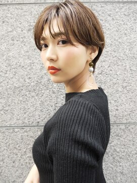 モリオ フロム ロンドン サッポロファクトリー店(morio FROM LONDON) 【morio札幌】札幌ショート　大人かわいい黒髪ショートボブ
