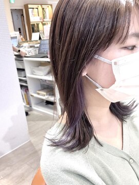 アルクバイネオリーブ 荻窪店(arc by neolive) ラベンダーイヤリングカラー♪