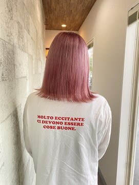 ミルヘアデザイン(mil hair design) ミルキーピンク