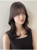 結んでも可愛い韓国ヘアくびれセミロングs
