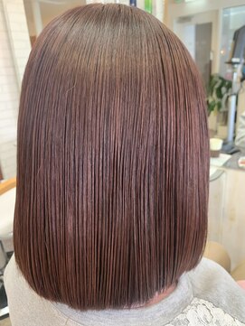 ロマンヤカタ ファース(ROMAN YAKATA fars) 髪質改善 ピンクブラウン 美髪ケア@田代3/13