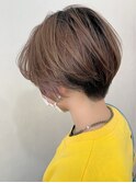 刈り上げハンサムショート