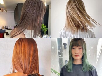 シトカ(sitka)の写真/【色っぽい透明感でちょっぴり変化を♪】肌の色に合わせたカラー提案で透明感◎印象や質感まで変わる☆