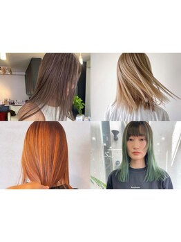 【色っぽい透明感でちょっぴり変化を♪】肌の色に合わせたカラー提案で透明感◎印象や質感まで変わる☆