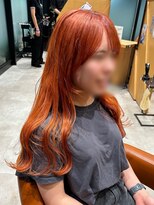 ハレケアヴェダ アンド ハレケエイト(HAREKE AVEDA&HAREKE 8) オレンジカラー