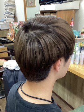 ひばり 美容室 メンズブリーチカラー