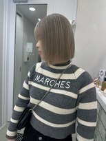 ガガ 心斎橋(GAGA)&nbsp;韓国/ハイトーンカラー/ワンホンヘア/レイヤーカット/髪質改善