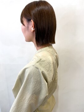 ロメオ 京橋(ROMEO) ウォームブラウン×ボブ