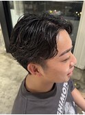 スパイキーショ－トラルフカールツイストスパイラルパーマ