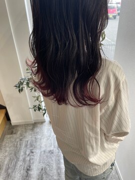 サロンド ベレーザ トータ(salao de beleza tota) グラデーションカラー　red pink