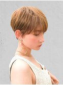 大人のカラーショート×ナチュラルボブ×20代30代40代