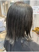 学生/就活生にも 黒髪レイヤーカット うる艶髪質改善ケアTr