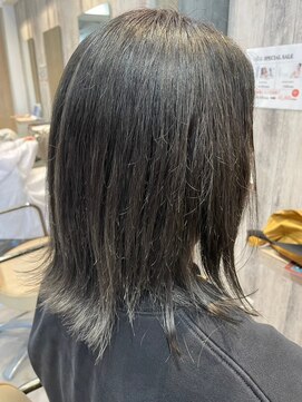 エヌアンドエー せんげん台店(N&A) 学生/就活生にも 黒髪レイヤーカット うる艶髪質改善ケアTr