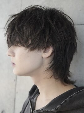 フィフスパーク(fifth PARK) 渋谷シャドウパーマメンズ波巻きパーマ韓国メンズマッシュウルフ