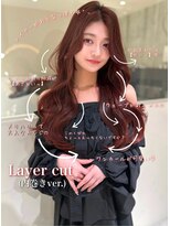 ロンドメリア 天神大名店(Lond Melia) ★メルティカラーフェミニンロング似合わせカットミディア厶★★