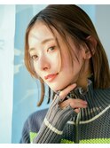 ラベンダーミルクティー×姫カットレイヤー［すすきの駅］