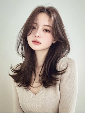 リット(lit.) 韓国レイヤー 前髪無しver.