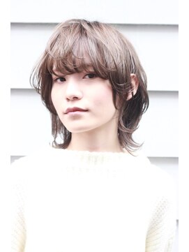 レブ 神戸三宮(LEB) ショートウルフ×ココアブラウン【LEB神戸三宮】