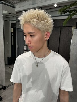 ネクストネオ 静岡(NEXT NEO) NEXTNEO壮真/メンズ/短髪/スパイキーショート/ブルーブラック