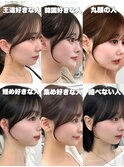前髪顔まわり韓国ヘアレイヤーカットサイドバンク2wayバンク韓国